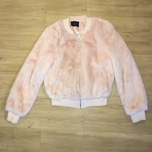 Live Tree Faux Fur jacket